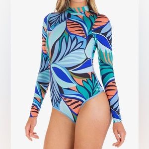 Hurley One and Only Long Sleeve Retro Surf Suit